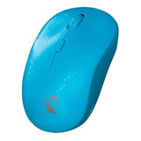Mouse Inalámbrico Green Leaf Velocidad 1600 Dpis 18-8855 Color Azul
