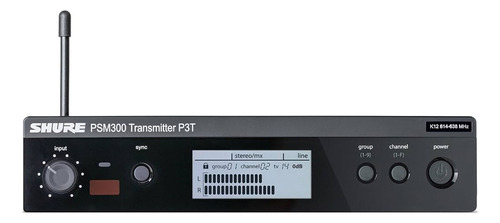 Shure P3t-g20 Transmisor Inalámbrico De Monitoreo Personal