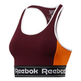 Top Reebok Training Mujer Essentials Linear Logo Bordo Cli