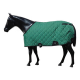 Capa De Nylon Forrada Para Cavalo Mreis Original Verde 
