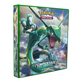 Álbum Pokémon Para Cards Tipo Fichário- Tempestade Celestial