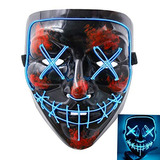 Heytech Halloween Scary Mask Cosplay Led Costume Mask El Wir