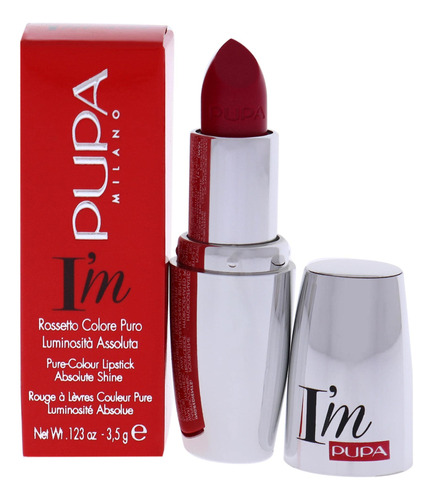 Pupa Milano I Am - Lapiz Labial De Color Puro, Color Intenso