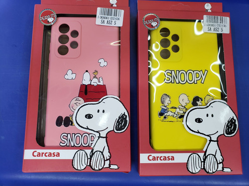 Carcasa Snoopy Compatible Con Samsung Galaxy A52 - A52s.