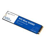 Ssd Western Digital Sn580 Nvme 500 Gb Azul 