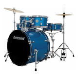 Ludwig Accent Series Drive Drum Set Lámina Azul