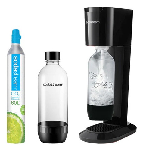 Sodastream Genesis Maquina Para Hacer Soda Color Negro