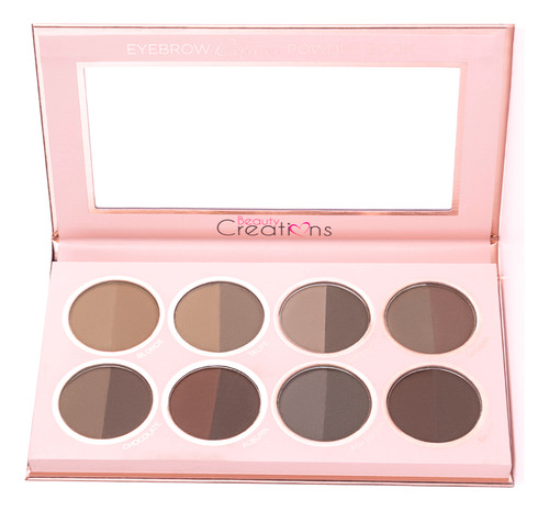 Beauty Creations Palette Brow Perfection: 8 Tonos Para Cejas