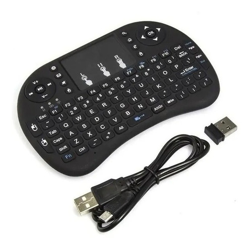 Mini Teclado Inalámbrico Touchpad Para Smart T / Tv Box / Pc