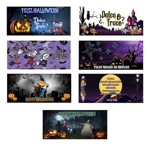 Plantillas Editables Halloween Para Sublimar Tazas