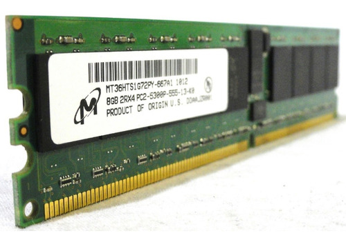 Memoria Ecc 8gb Pc2-5300p Dell R805 R905 T605 M605 M805 M905