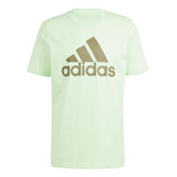 Playera Essentials Logo Grande Tejido Jersey Is1302 adidas