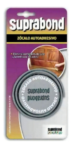 Zócalo Autoadhesivo Suprabond Color Gris - 92 X 4 Cm