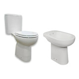 Combo Baño Alto Discapacitado Inodoro, Deposito, Bidet