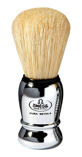 Pincel De Barbear Omega 10029 - Pura Cerda