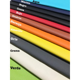 Tela Para Tapizar Tacto Piel Vinil Varios Colores (5 Mtr)