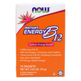 Energia Instantânea B-12 (2.000 Mcg De B-12/pacote), 75 Paco