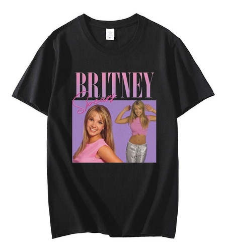 Playera De Mujer Britney Spears Beautiful Photo Hipster Cot