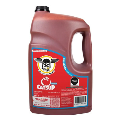 Salsa Catsup Ketchup Sin Azucar Mr Wings 4 Kg | MercadoLibre