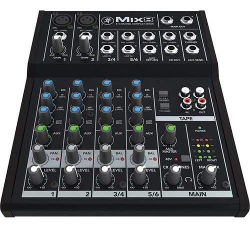 Consola Mackie Mix8 De Mezcla 120v