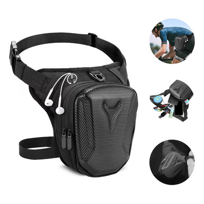 Bolsa Piernera Moto Impermeable MGCRUZTRADES Negro EVA Poliester Enduro | MercadoLibre