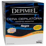 Cera Depilatória Depimiel Lama Negras 500g