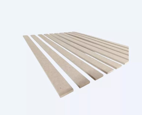 Kit Pares De Réguas Ripas Lambri 80x7cm 18 Peças 6mm Mdf010