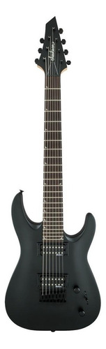 Guitarra Elétrica Jackson Js Series Js22-7 Dka Ht Dinky De  Choupo Satin Black Satin Com Diapasão De Amaranto