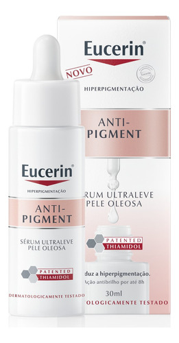 Eucerin Anti-pigment Sérum Clareador Ultraleve Pele Oleosa Momento De Aplicação Dia/noite