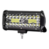 Faro Barra Auxiliar Led Recta Spot Flood 120w 40 Leds 12 24v