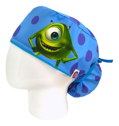 Gorro Quirúrgico Mujer + Lanyard Monsters, Inc. Mujer