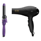 Combo Profesional Secadora Hot Tools Y Tenaza Revlon