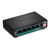 Switch Poe+ 5 Puertos Gigabit Trendnet Tpe-lg50