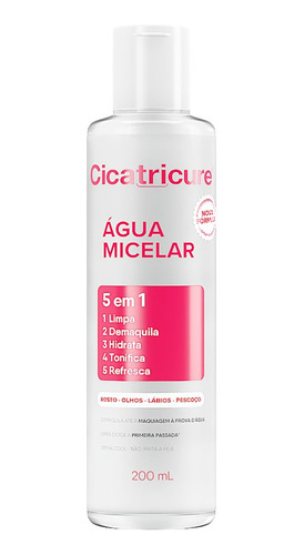 Cicatricure Água Micelar 5 Em 1 - 200 Ml