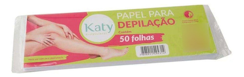 Depil Katy Folhas Papel Para Depilação Com 50 Unidades