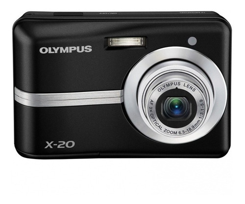 Camara Digital Olympus X20 Black 10mp 3x Zoom