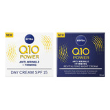 Nivea Q10 Spf 15 - Crema Facial Antiarrugas Para El Día Y .