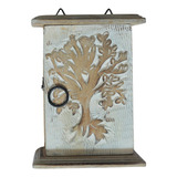 Tree Of Life - Llavero De Madera Para Pared | Caja De Llaves