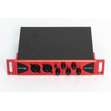Interfaz Audio Placa Sonido Hügel Audiobox Usb 2x2 Color Rojo