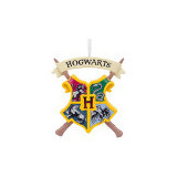 Adorno Navideño Con El Escudo De Hogwarts De Harry Potter