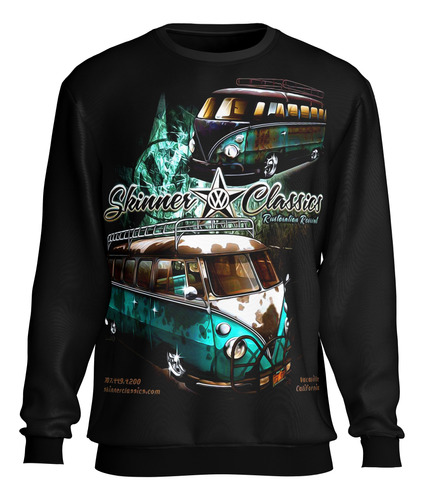 Blusa Moletom Carros Antigos Kombi Perua Carros Rebaixados