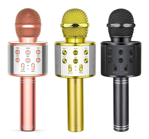 Hopemob Microfono Inalambrico Karaoke Bocina Bluetooth Mp3