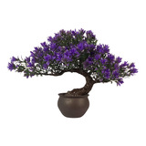 Yoerm - Árbol Bonsái De Enebro Artificial Para Decorar In.