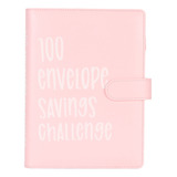 Budget Binder, 100 Sobres Challenge, Impermeables, Tamaño A5