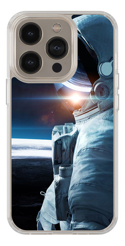 Funda Transparente Para iPhone Nassa Astronautas %
