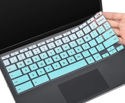 Menta Degrade Keyboard Protector For Hp Chromebook