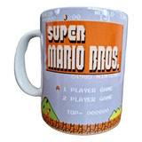 Taza De Cerámica Para Café Super Mario Bros Licencia Oficial