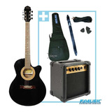 Guitarra Electroacustica Gracia 300tvd + Amplificador 10w