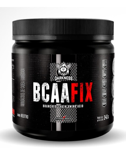 Bcaa Fix Em Pó 240g Integralmedica Darkness