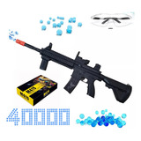 M416 Ametralladora Automatica Juguete Rifle Hidrogel Negro